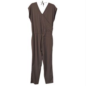 Indygena Esi Long Jumpsuit Womens Medium Muave‎ Taupe Ripstop Gorpcore Hiking